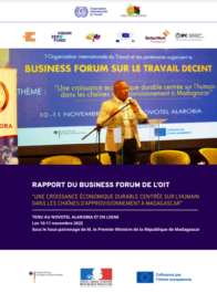 Rapport Final Business Forum dans les chaines d’approvisionnement Madagascar