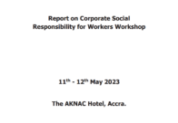 Corporate Social Responsibility for Workers Workshop Report